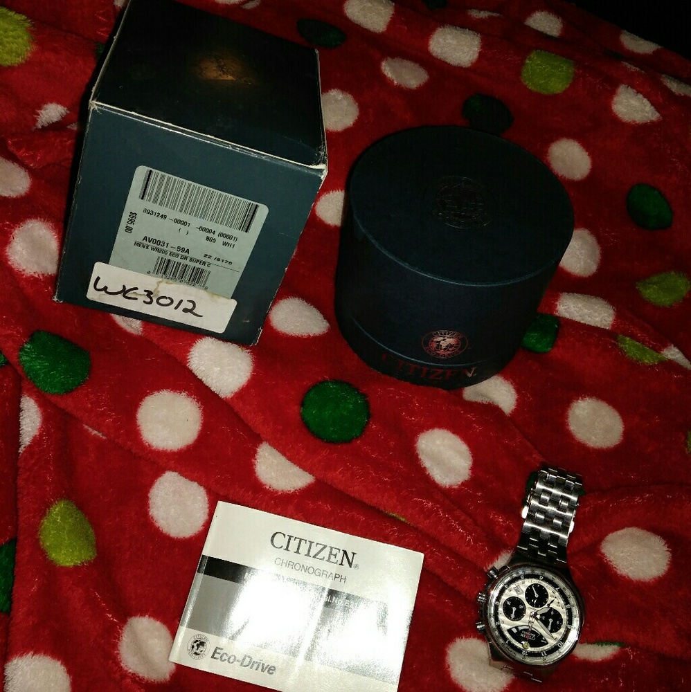Citizens Eco Drive watch stainless NICE